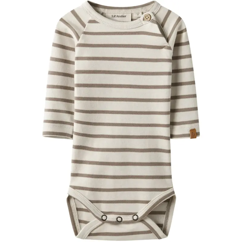 Lil'atelier Turtledove Sepia Tint Nbmlimia Ls Reg Body Lil 1