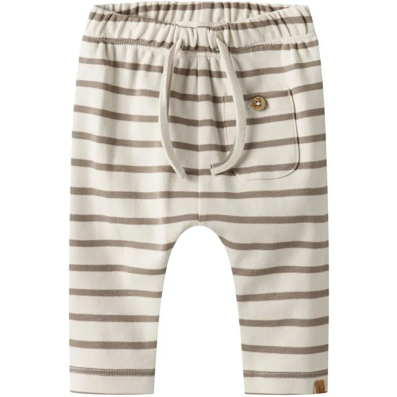 Lil'atelier Turtledove Sepia Tint Nbmlimia Nob Loose Pants Lil 1