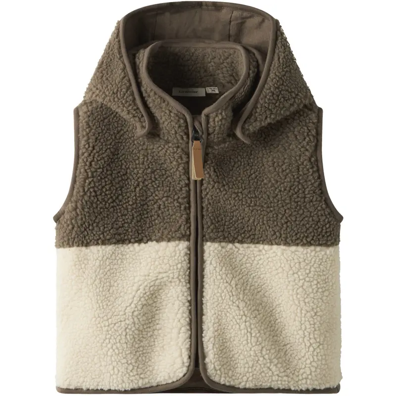 Lil'atelier Turtledove Shitake Nmmlajo Loose Vest Lil 1