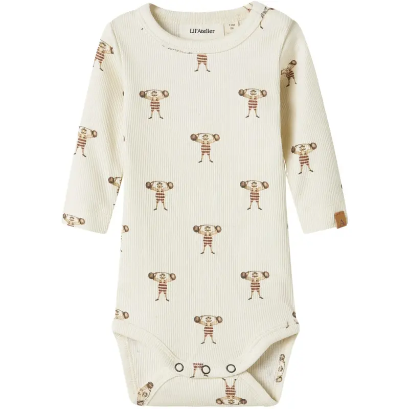 Lil'atelier Turtledove Strong Man Nbmgavo Emo Ls Slim Body Lil 1