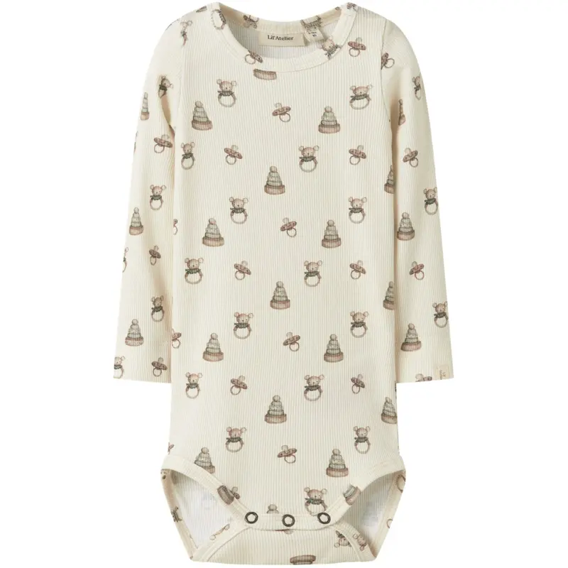 Lil'atelier Turtledove Toy Nbngavo Emo Ls Slim Body Lil Noos 1
