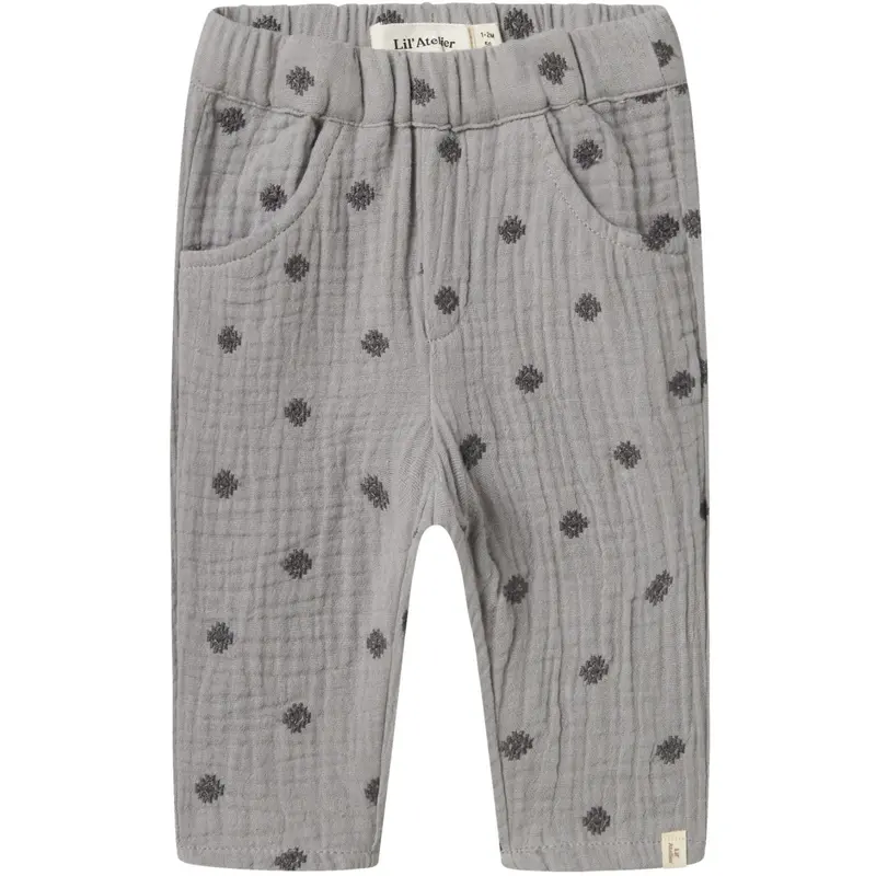 Lil'atelier Ultimate Grey Nbmkoala Loose Pants Lil 1