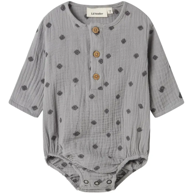 Lil'atelier Ultimate Grey Nbmkoala Ls Loose Shirt Body Lil 1
