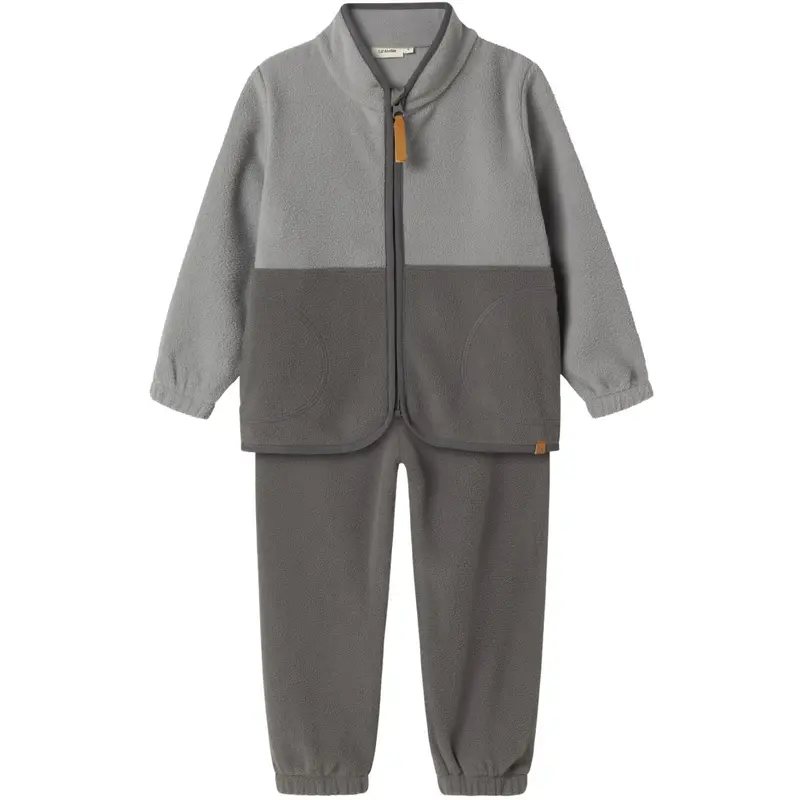 Lil'atelier Ultimate Grey Nmmlaspektra Fleece Set 1Fo Lil 1