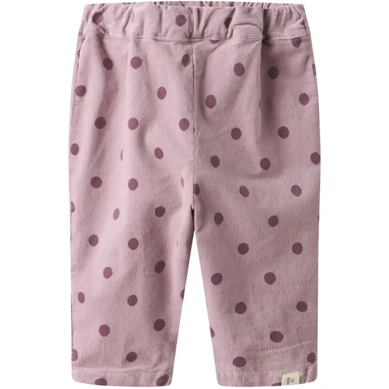 Lil'atelier Violet Ice Dots Nbfsomba Loose Cord Pants 7766-So S Lil 1