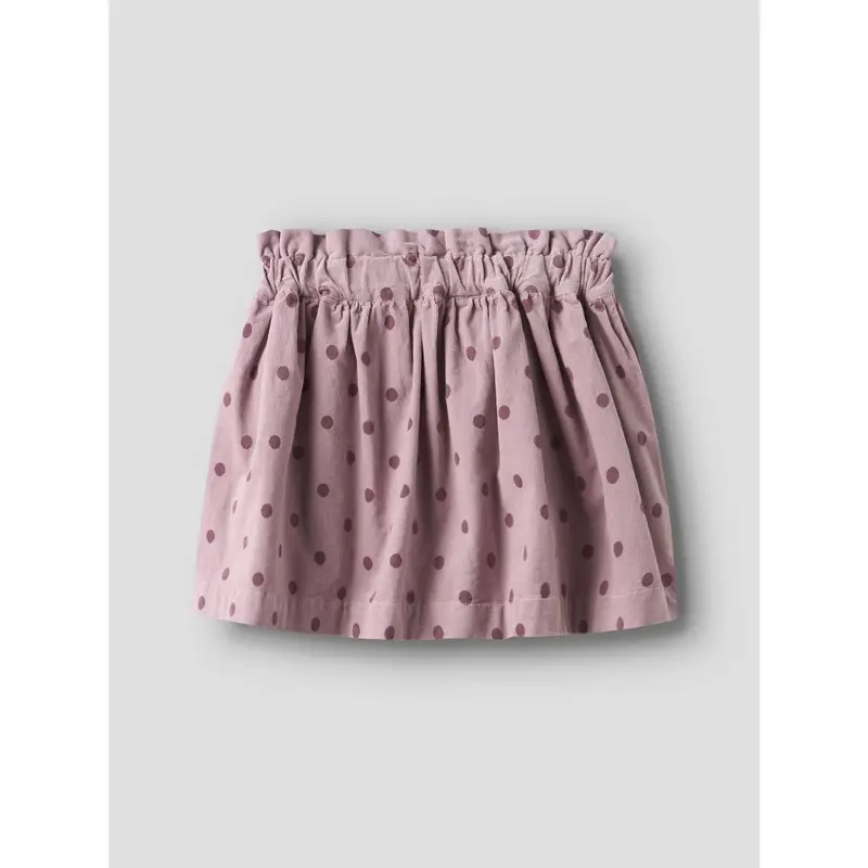 Lil'atelier Violet Ice Dots Nmfsomba Loose Cord Skirt 7766-So S Lil 5