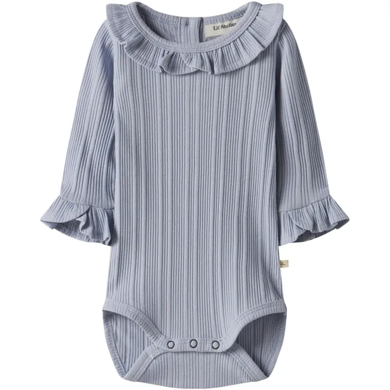 Lil'atelier Zen Blue Nbftansy Ls Slim Body Lil 1