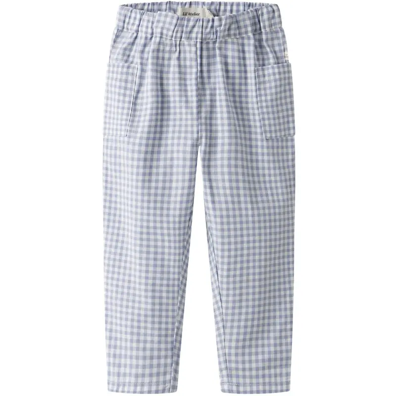Lil'atelier Zen Blue Nmftallula Loose Pants Lil 1