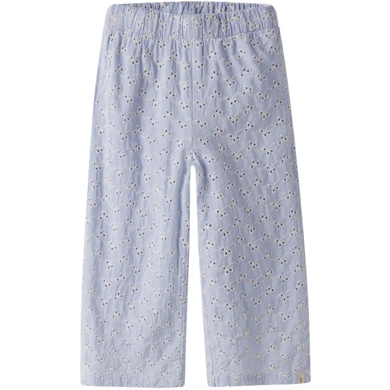 Lil'atelier Zen Blue Nmftessie Wide Pants Lil 1