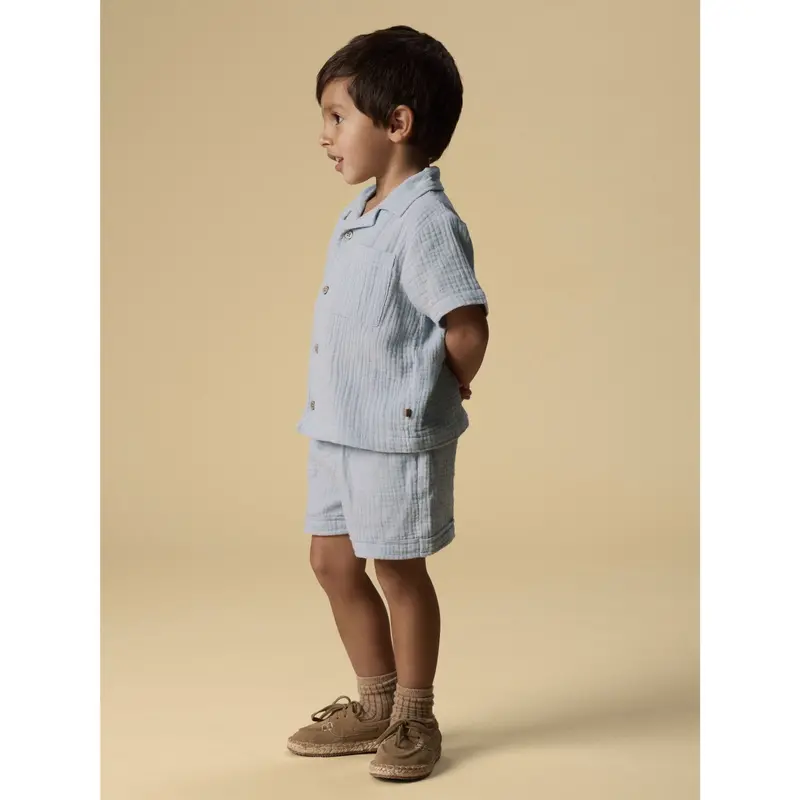 Lil'atelier Zen Blue Nmmfulina Shorts Lil 2