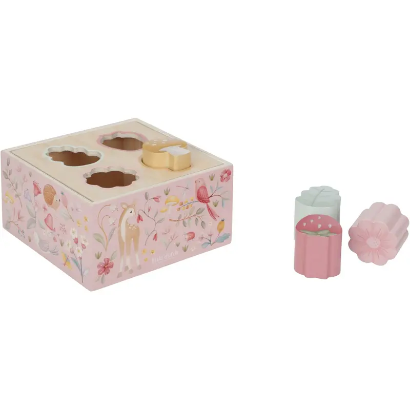 Little Dutch Fairy Garden Pink Shape Sorter 1