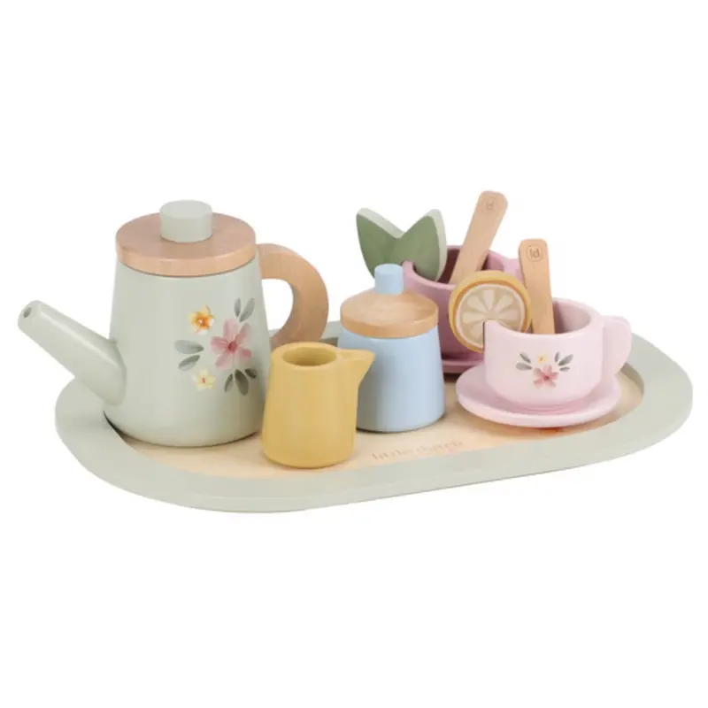 Little Dutch Multi Wooden Tea Set 1