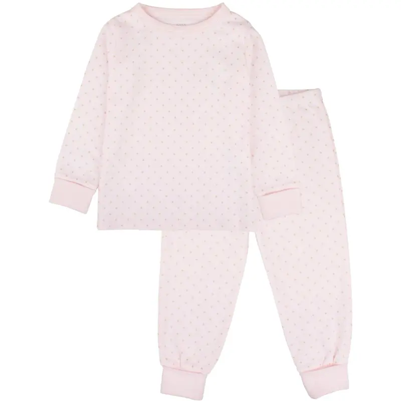 Livly Baby Pink Saturday 2 Piece Night Set 1