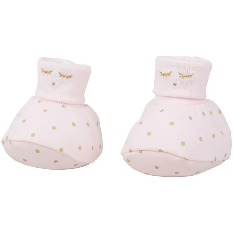 Livly Baby Pink Saturday Footies 1