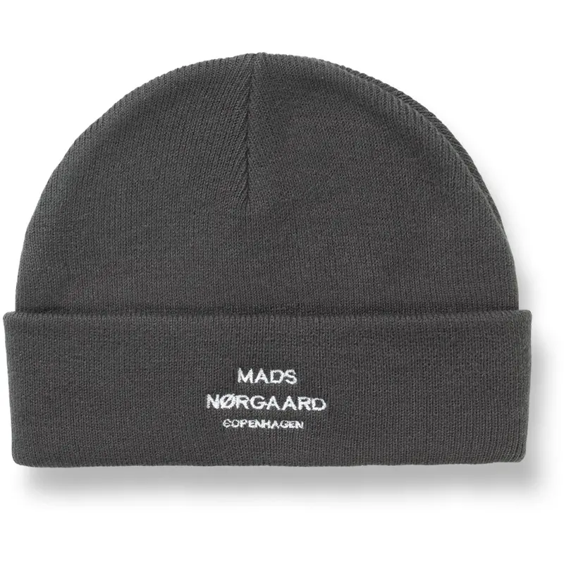 Mads Nørgaard Asphalt Isak Ambas Logo Beanie 1