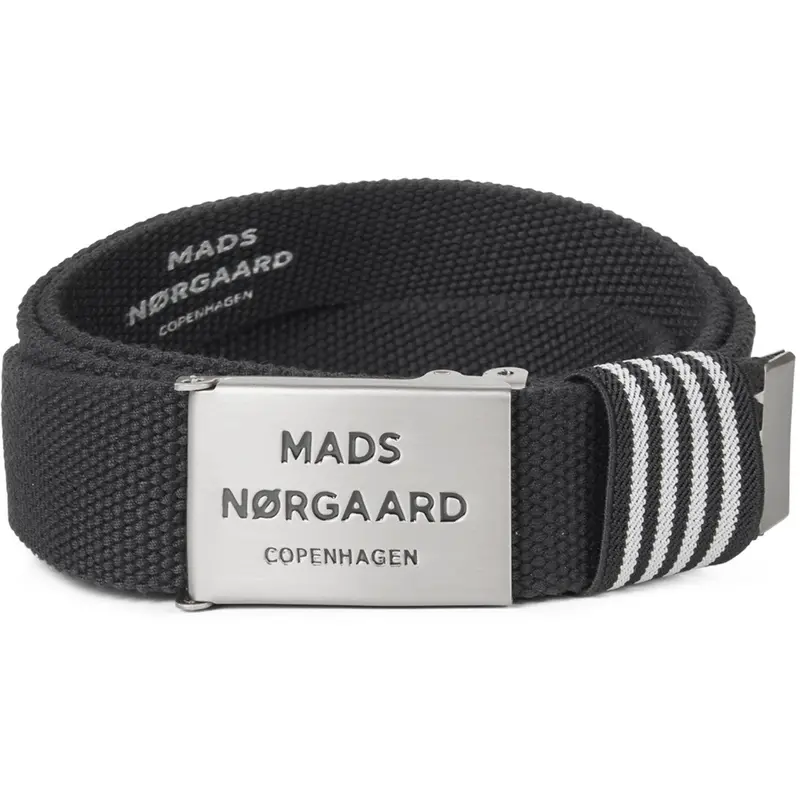 Mads Nørgaard Black Weave Bo Belt 1