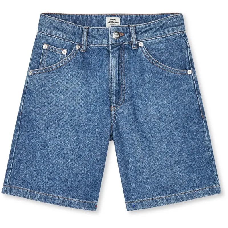 Mads Nørgaard Blue Wash Hildred Blue Conner Shorts 1