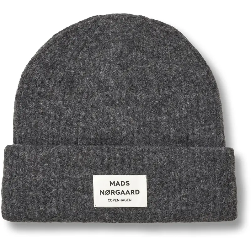 Mads Nørgaard Dark Grey Melange Tosca Anju Hat 1