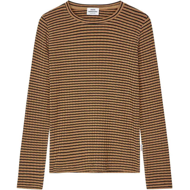 Mads Nørgaard Ermine/Black 5X5 Stripe Talika Top 1