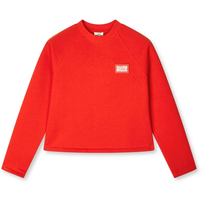 Mads Nørgaard Fiery Red Standard Alia Sweatshirt 1