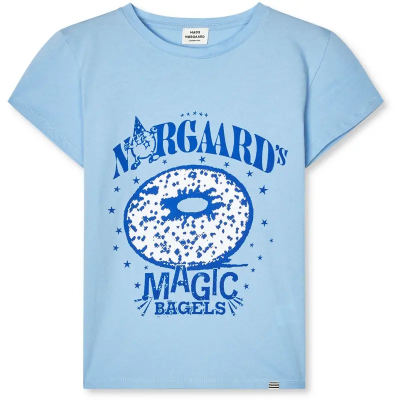 Mads Nørgaard Frozen Fjord Single Cotton Tuvina Print Tee 1