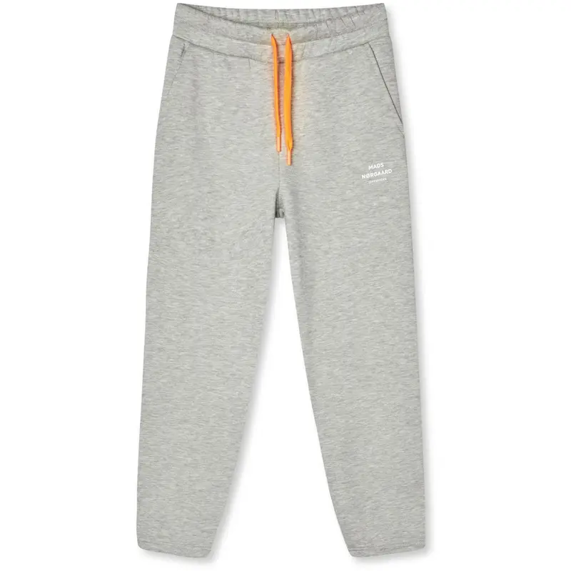 Mads Nørgaard Grey Melange Mix Sweat Phil Pants 1