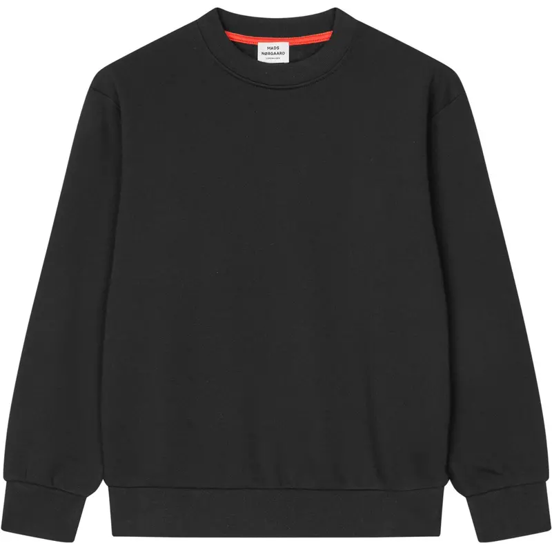 Mads Nørgaard Jet Black Mix Sweat Sonar Sweatshirt 1