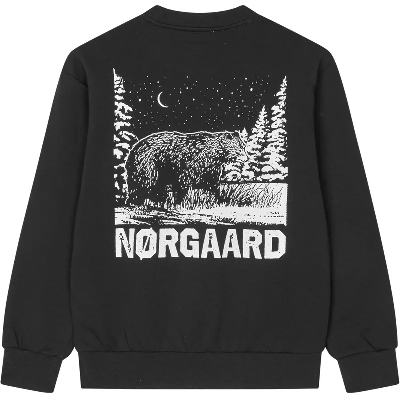 Mads Nørgaard Jet Black Mix Sweat Sonar Sweatshirt 3