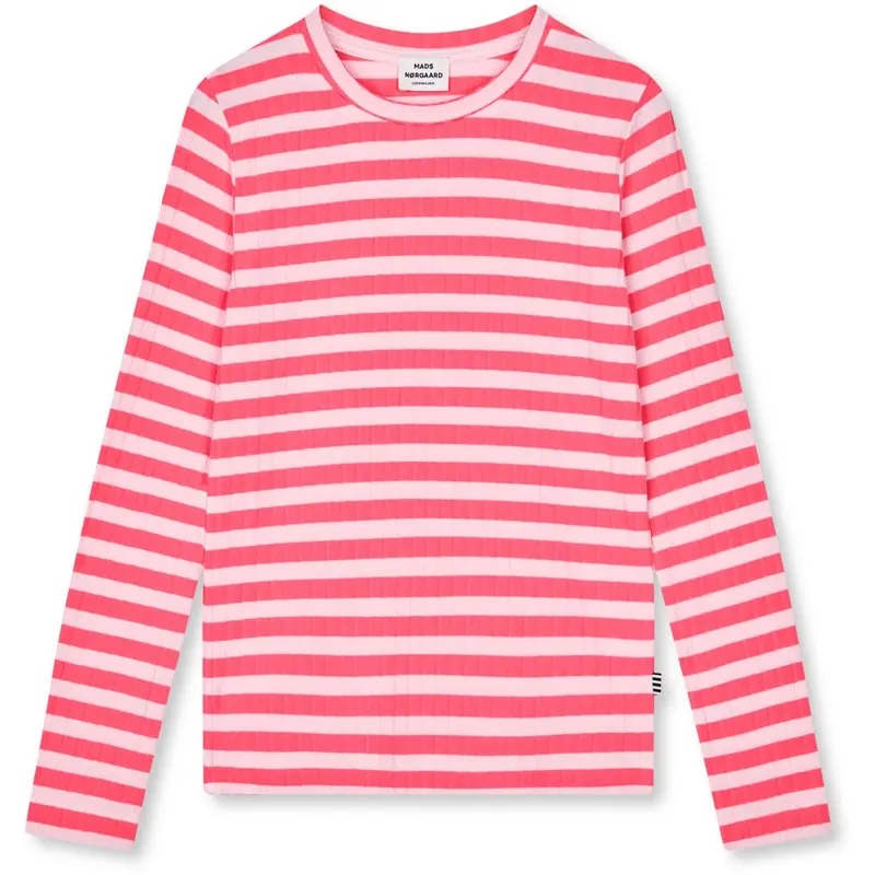 Mads Nørgaard Knockout Pink/Blushing Bride 5X5 Classic Stripe Talika Top 1