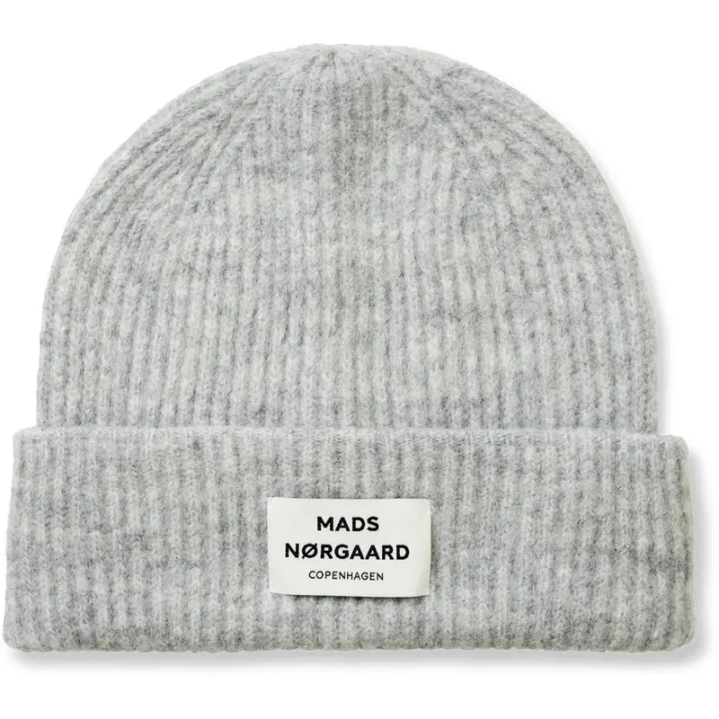 Mads Nørgaard Light Grey Melange Tosca Anju Hat 1