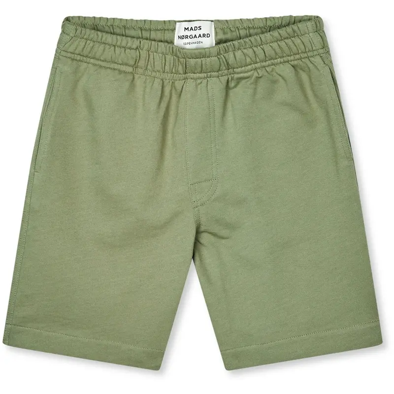 Mads Nørgaard Oil Green Light Terry Seano Shorts 1