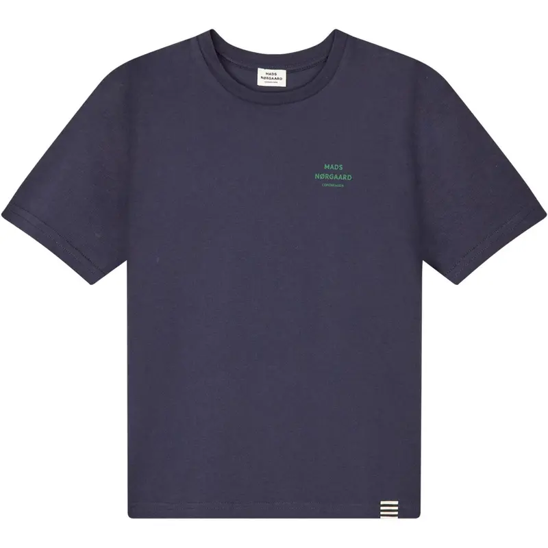 Mads Nørgaard Parisian Night Printed Logo Thorlino Tee 1