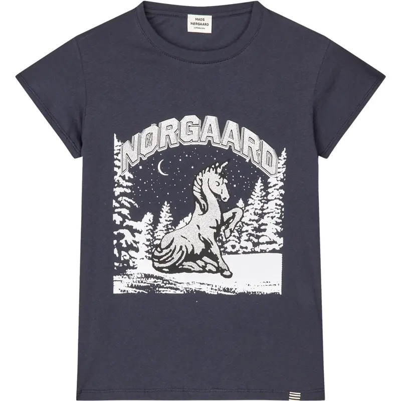 Mads Nørgaard Parisian Night Single Cotton Tuvina Tee 1