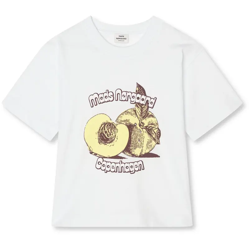 Mads Nørgaard Snow White Dry Single Tristi Tee 1