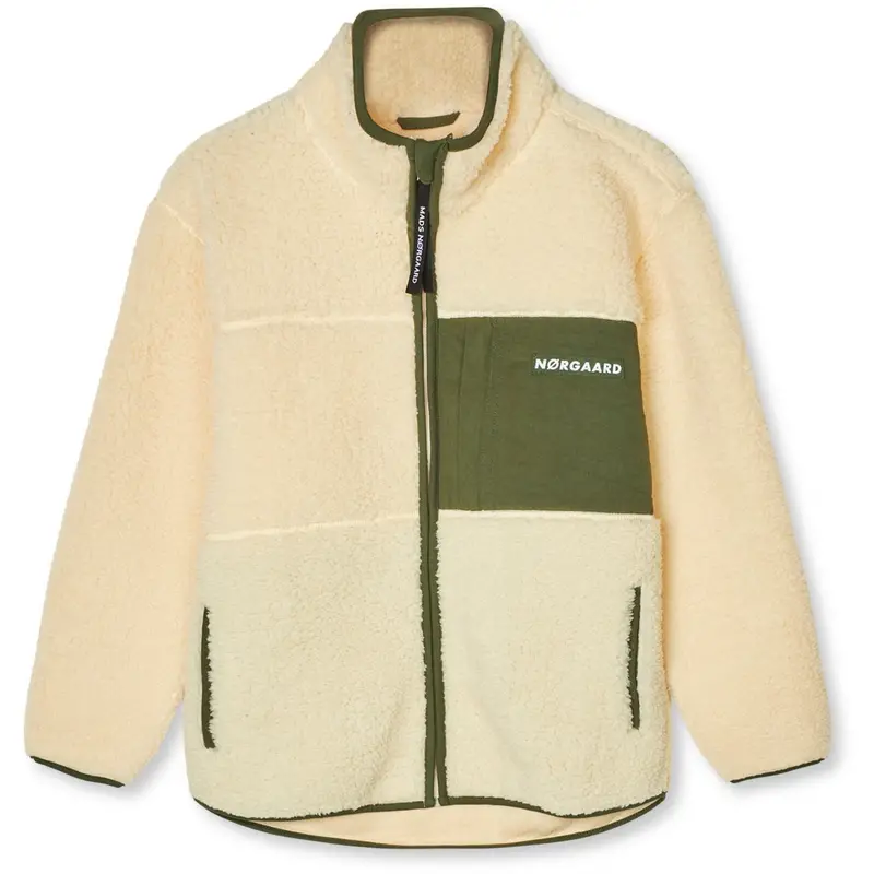 Mads Nørgaard Vanilla Custard Teddy Fleece Jeffo Jacket 1