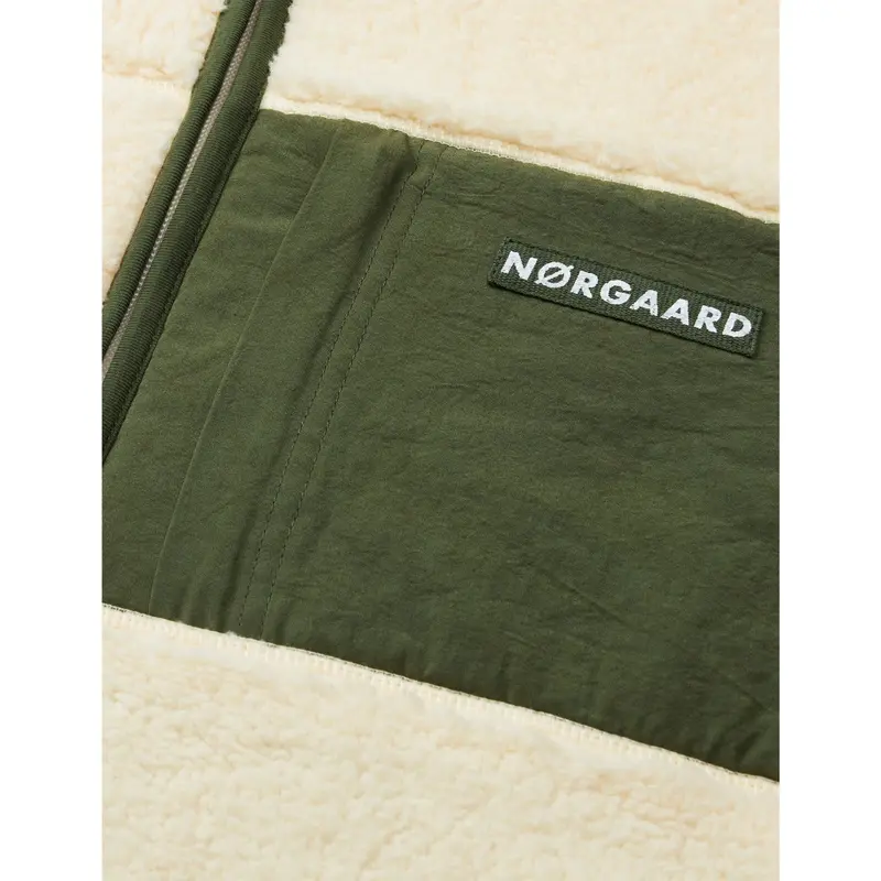 Mads Nørgaard Vanilla Custard Teddy Fleece Jeffo Jacket 2