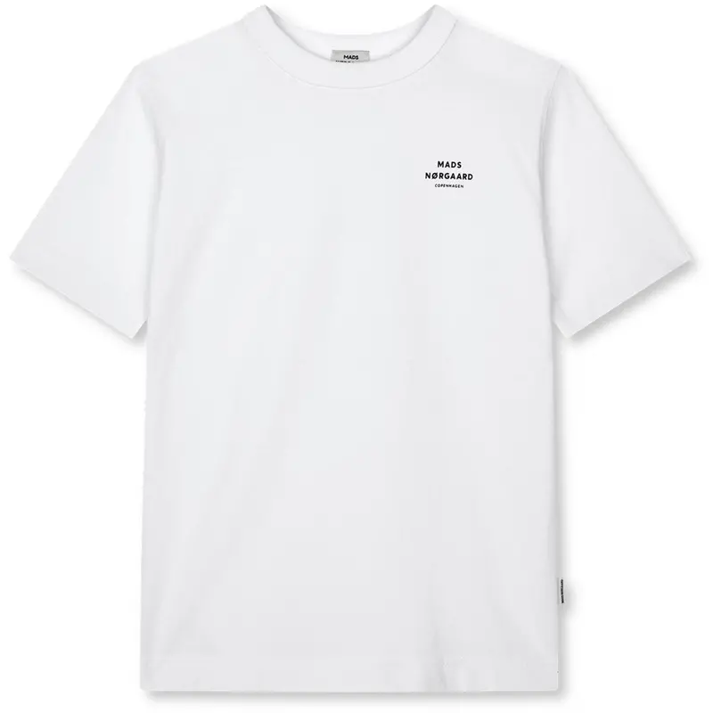 Mads Nørgaard White Cotton Jersey Theo Tee 1
