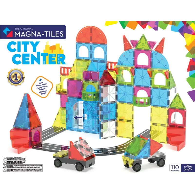 Magna-Tiles® City Center 110 Pcs 1