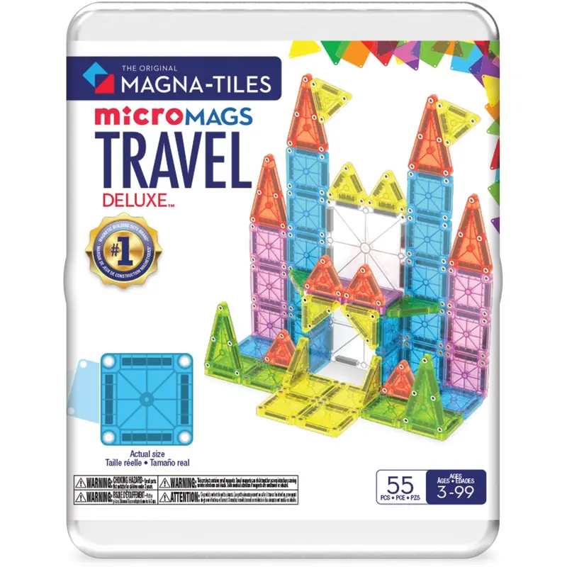 Magna-Tiles® Deluxe Travel Set 55 Pcs(Cdu) 1