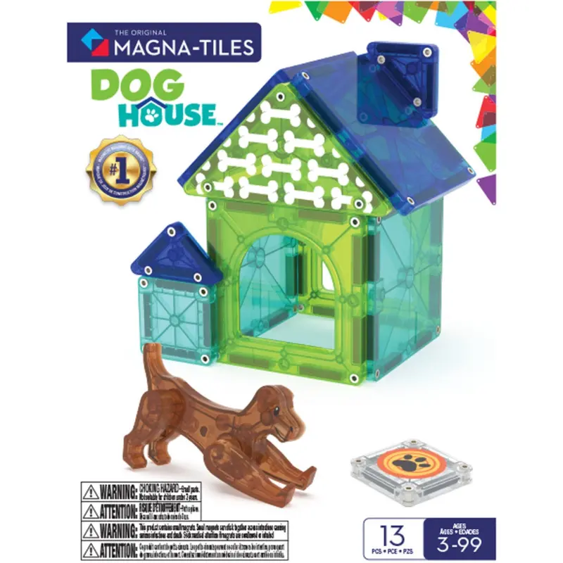 Magna-Tiles® Dog House 13 Pcs 1