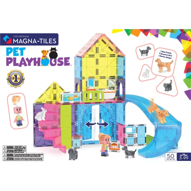 Magna-Tiles® Pet Playhouse 50 Pcs 1