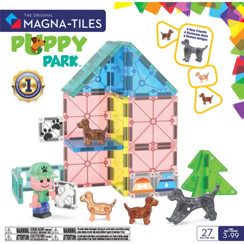 Magna-Tiles® Puppy Park 27 Pcs 1