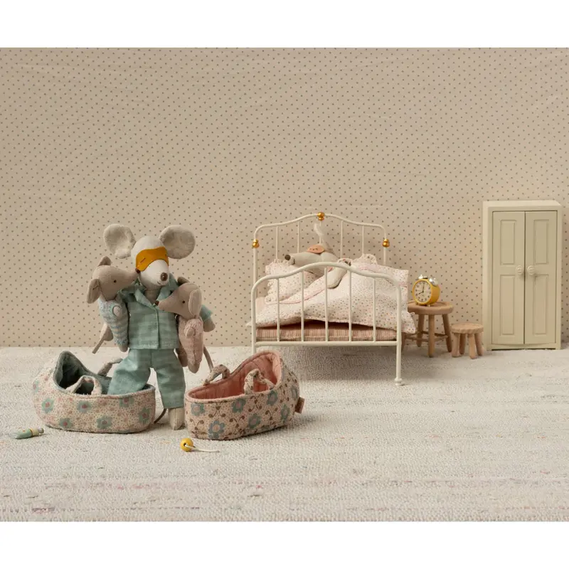 Maileg Babymus I Babylift - Blå 2