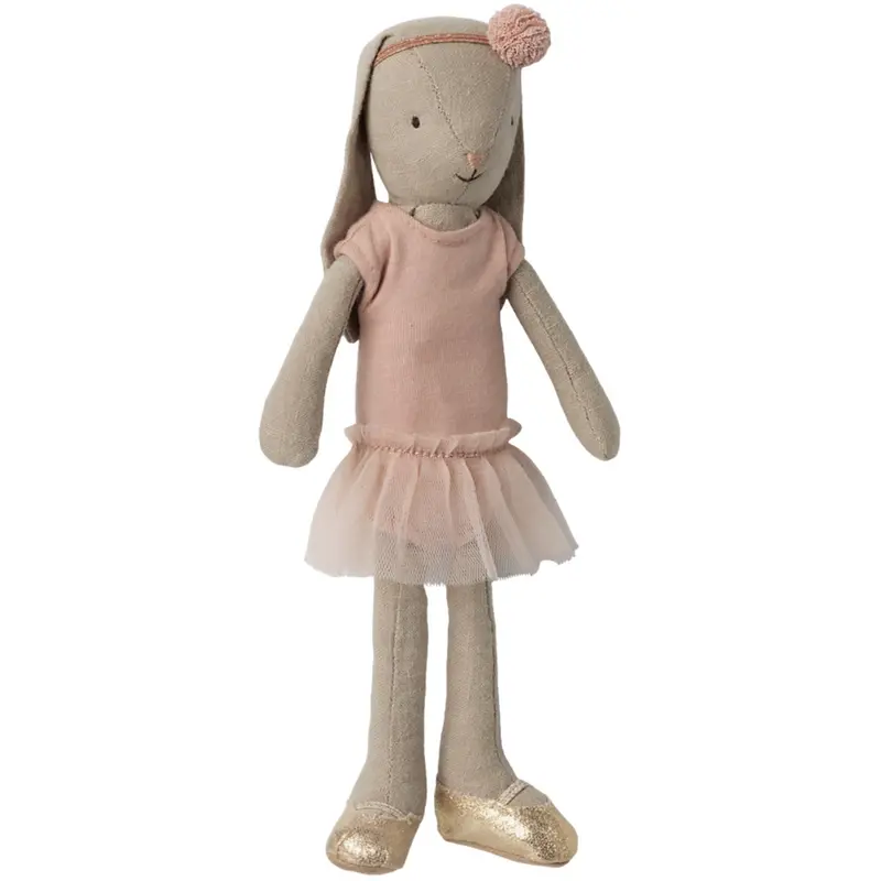 Maileg Bunny Size 2, Classic - Ballet Suit And Skirt Rose 1