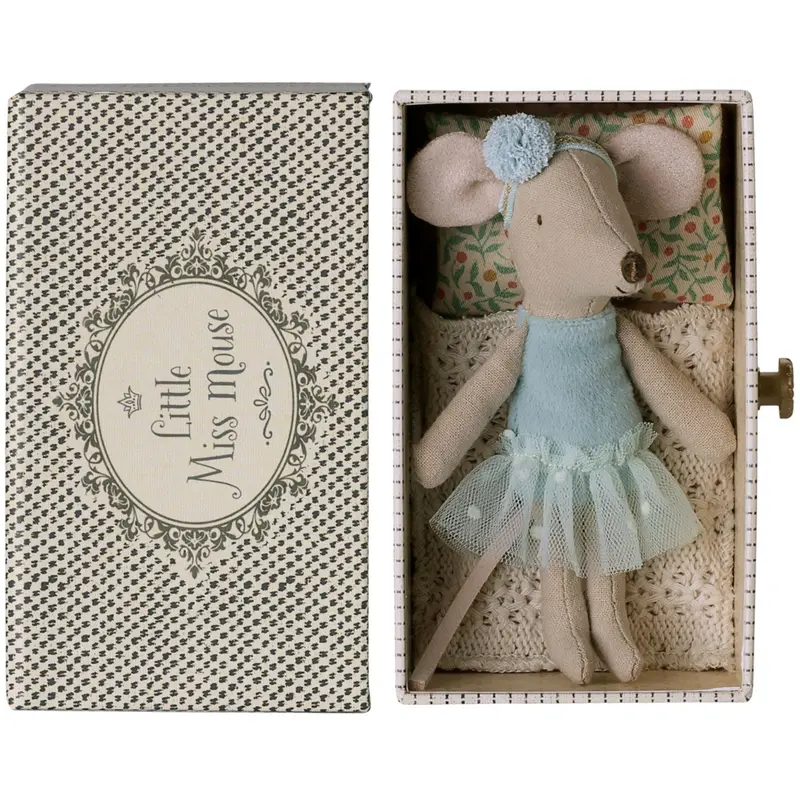 Maileg Dance Mouse In Daybed, Little Sister 1