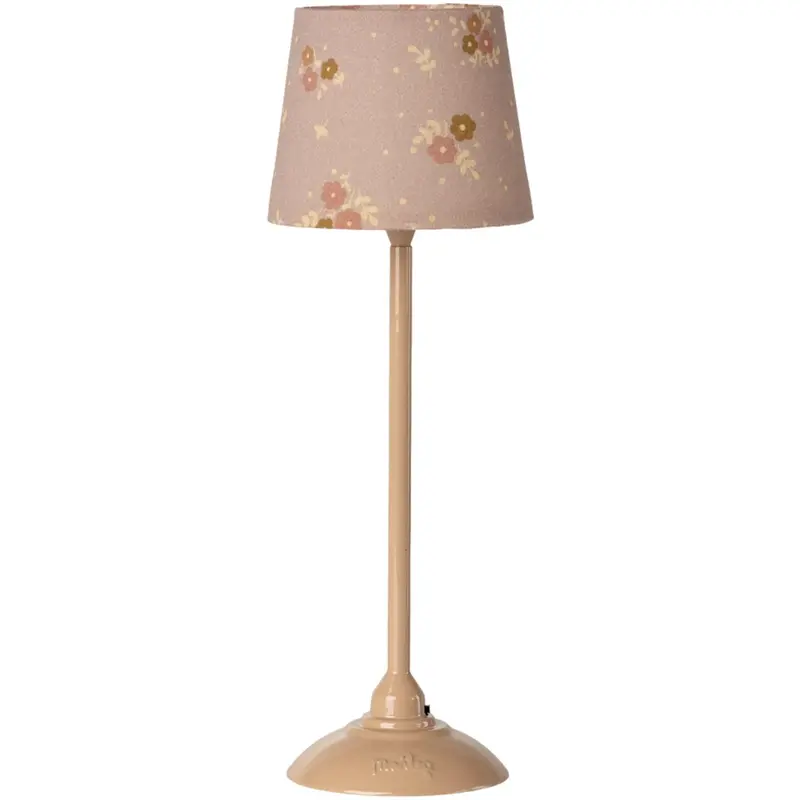 Maileg Gulvlampe, Miniature - Mørk Rosa 1