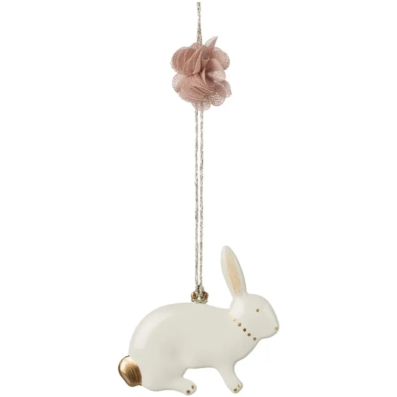 Maileg Metal Ornament, Hare - Siddende 1
