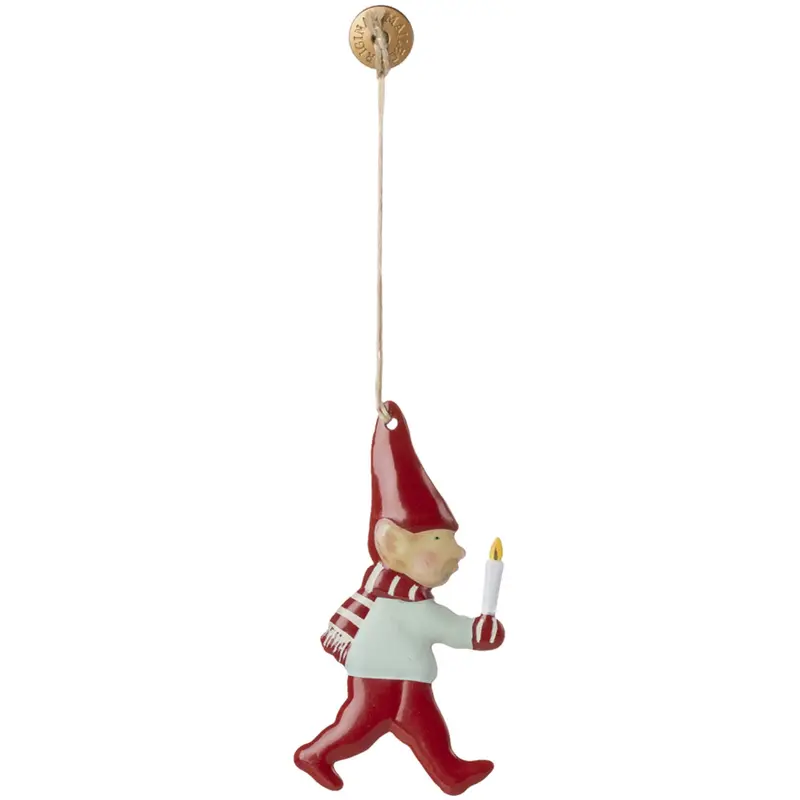 Maileg Metal Ornament, Pixy - Stearinlys 1