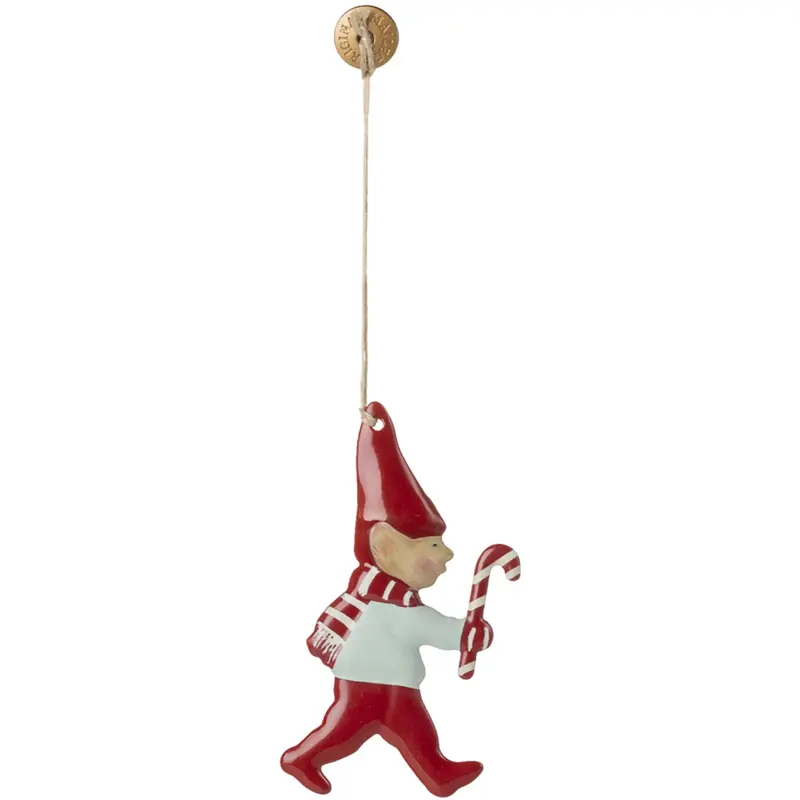 Maileg Metal Ornament, Pixy - Sukkerstok 1