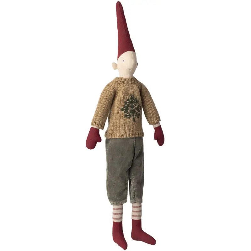 Maileg Pixy, Størrelse 3 - Dreng - Pants And Strikket Sweater 1